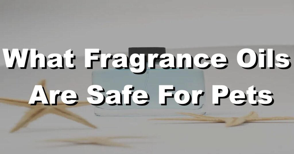 what fragrance oils are safe for pets